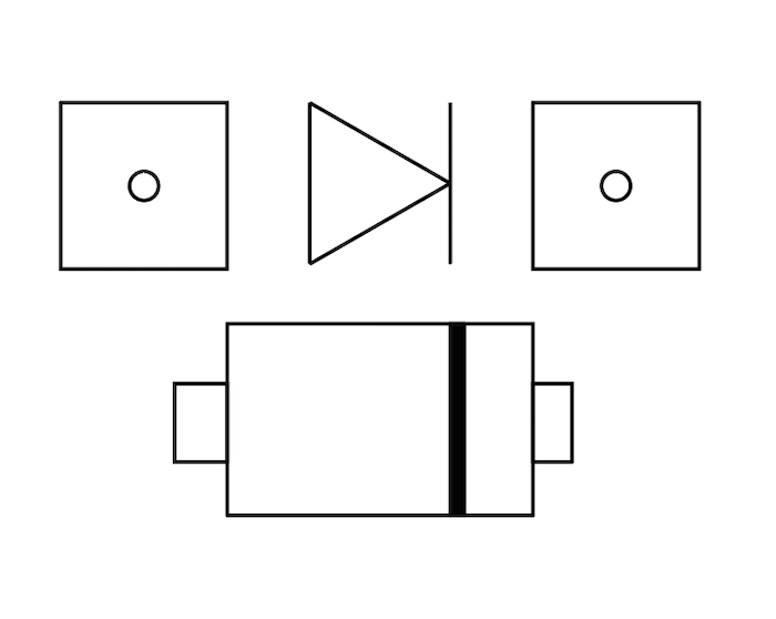 SMD Diode orientation